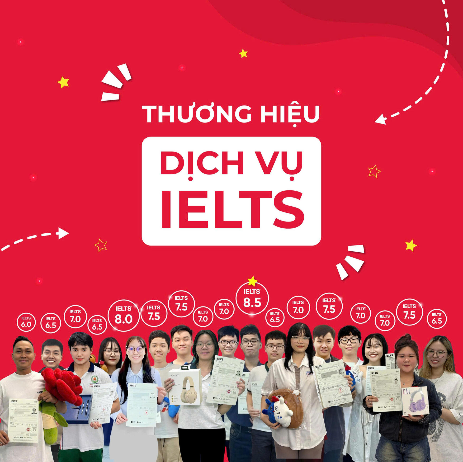 Thương hiệu DỊCH VỤ IELTS